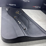 01-06 BMW E46 M3 PASSENGER RIGHT SIDE DOOR PANEL CARD BLACK OEM