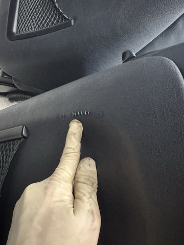 01-06 BMW E46 M3 Coupe Interior Front Seats Black Not heated