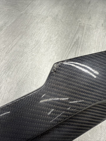 Rear Trunk Spoiler Carbon Fiber BMW 08-13 E92 M3 *Cracked*