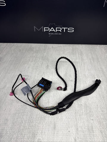 BMW OEM GENUINE E90 E92 E93 M3 RADIO WIRING HARNESS PIGTAIL PLUG WIRES
