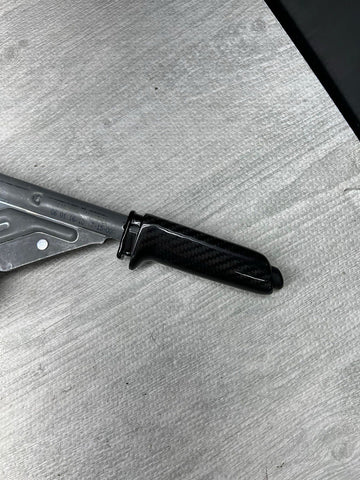 15-20 BMW F80 F82 F83 M3 M4 EBRAKE PARKING HANDLE LEATHER MECHANISM CARBON FIBER