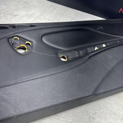 01-06 BMW E46 M3 PASSENGER RIGHT SIDE DOOR PANEL CARD BLACK OEM