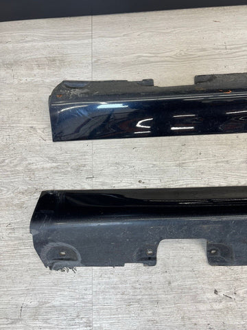 01-06 BMW E46 M3 Rocker Panel Side Skirts OEM Carbon Black