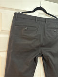Theory Pants Men's 32 Zaine SW Neoteric Pants Straight Leg Black