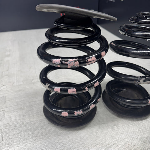 01-06 BMW E46 M3 Coupe Rear Axle Coils Springs Pair Pink Markings