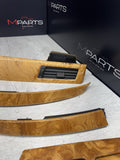 BMW E60 M5 06-08 Olive Ash Carrara Wood Interior Trim 7 Piece Trim Set