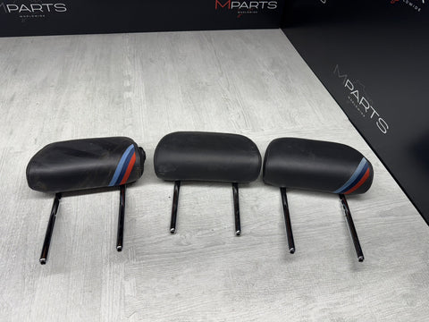 BMW G80 M3 21-25 JAHRE Edition Rear Seat Headrest Leather Black