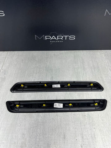 21-25 BMW G80 M3 Sedan Front Door Entrance Sills Trims Panels OEM Jahre Edition