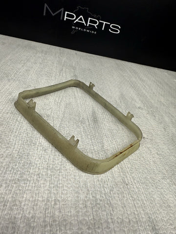 01-06 BMW E46 M3 Manual Shift Knob Shifter Boot Base Ring Bracket Holder OEM
