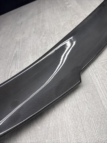 Rear Trunk Spoiler Carbon Fiber BMW 08-13 E92 M3 *Cracked*