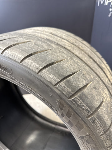 2021 - 305/30ZR19 Michelin Pilot Sport Cup 2 NO 102Y Used Tire 6-7/32
