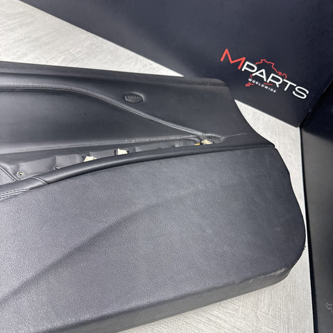 01-06 BMW E46 M3 PASSENGER RIGHT SIDE DOOR PANEL CARD BLACK OEM