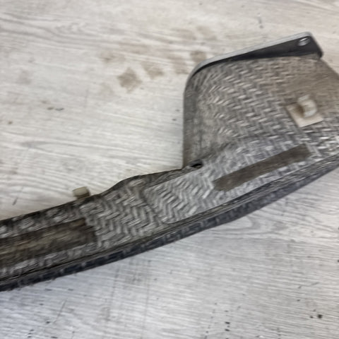 01-06 BMW E46 M3 Front Bumper Rebar Reinforcement Beam *Tiny Crack*