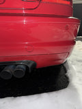 NEW 01-06 BMW E46 M3 Rear Bumper Diffuser CSL Style 2x2 Carbon Fiber Perfect Fit