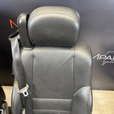 01-06 BMW E46 M3 Convertible Interior Front Non Heated Seats Black