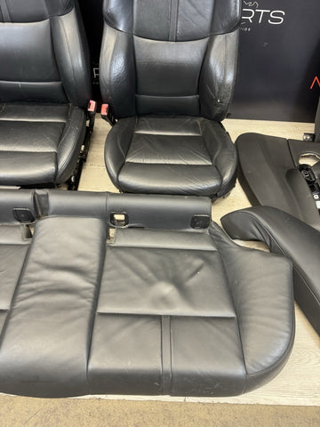 08-13 OEM BMW E90 M3 Novilo Black Sedan Seats Panels Complete Interior Set