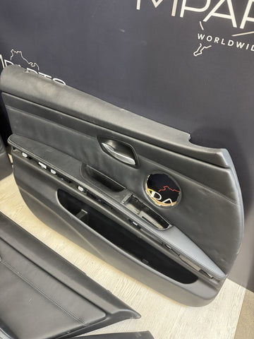 08-13 OEM BMW E90 M3 Novilo Black Sedan Seats Panels Complete Interior Set