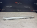 15-20 BMW F82 F83 M4 Rocker Panel Side Skirt Right Passenger Mineral White