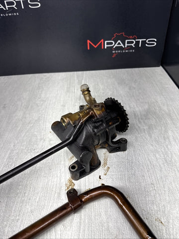01-06 BMW E46 M3 S54 Engine Oil Pump + Pick Up Tubes