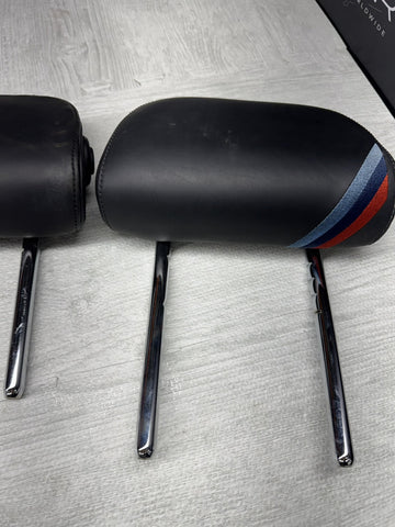 BMW G80 M3 21-25 JAHRE Edition Rear Seat Headrest Leather Black