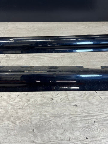 01-06 BMW E46 M3 Rocker Panel Side Skirts OEM Carbon Black