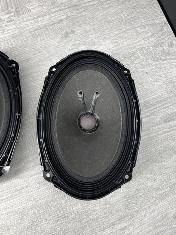00-06 BMW E46 325CI 330CI REAR HARMAN KARDON SUBS SUBWOOFER SPEAKERS OEM PAIR