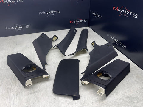 08-13 BMW E92 M3 OEM ABC PILLAR PILLARS BLACK PAIR SET *NOTES*