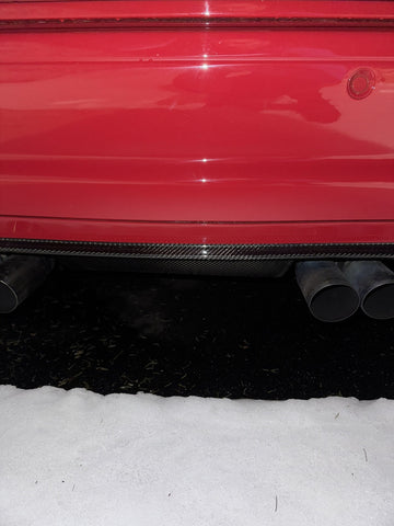 NEW 01-06 BMW E46 M3 Rear Bumper Diffuser CSL Style 2x2 Carbon Fiber Perfect Fit