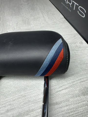 BMW G80 M3 21-25 JAHRE Edition Rear Seat Headrest Leather Black