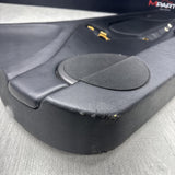 01-06 BMW E46 M3 PASSENGER RIGHT SIDE DOOR PANEL CARD BLACK OEM
