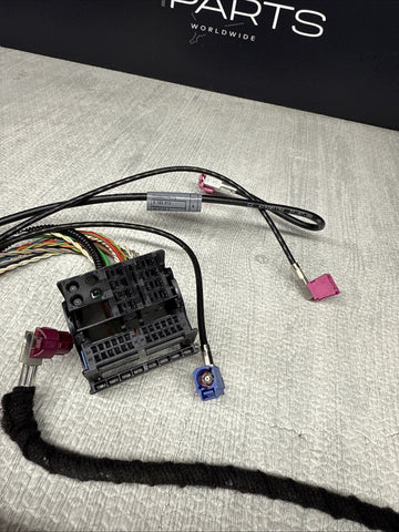 BMW OEM GENUINE E90 E92 E93 M3 RADIO WIRING HARNESS PIGTAIL PLUG WIRES