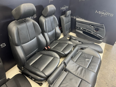 08-13 OEM BMW E90 M3 Novilo Black Sedan Seats Panels Complete Interior Set