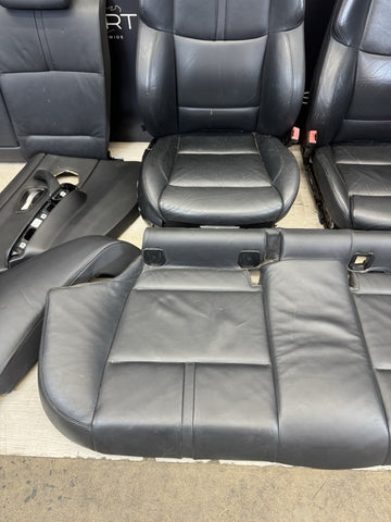 08-13 OEM BMW E90 M3 Novilo Black Sedan Seats Panels Complete Interior Set