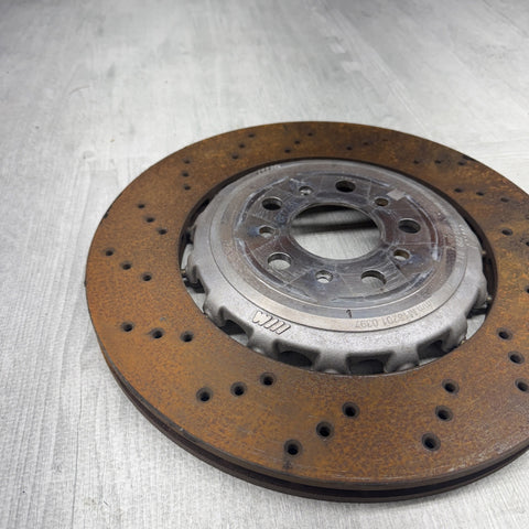 OEM Used 21-24 BMW G80 G82 G83 M3 M4 Rear Brakes Rotors 8k Miles