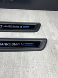 21-25 BMW G80 M3 Sedan Front Door Entrance Sills Trims Panels OEM Jahre Edition