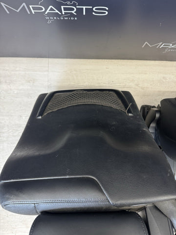 01-06 BMW E46 M3 Convertible Interior Front Non Heated Seats Black