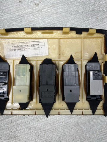 06-10 BMW E60 M5 Sunroof Switch Motor Cover OEM 7897584