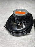 00-06 BMW E46 325CI 330CI REAR HARMAN KARDON SUBS SUBWOOFER SPEAKERS OEM PAIR