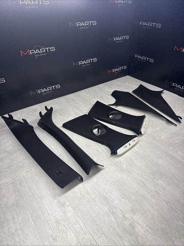 21-25 BMW G80 M3 A B C Interior Pillars Trims Panels OEM