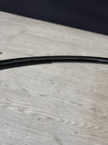 06-11 BMW E90 M3 Sedan High Gloss Shadowline Trim Moldings Rain Gutters Pair