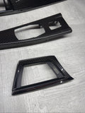15-20 BMW F83 M4 Convertible Dash Center Console Carbon Fiber Interior Trim OEM