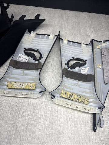21-25 BMW G80 M3 A B C Interior Pillars Trims Panels OEM