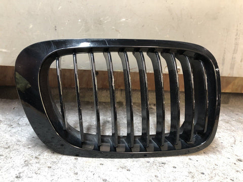 01-06 BMW E46 M3 Front Hood Kidney Grille Grill Gloss Black Right Passenger
