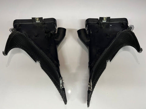 15-19 Ferrari 488 Intake Air Ducts Pair Genuine 4k Miles