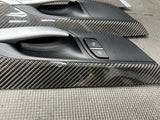 Genuine 14-18 BMW F15 X5 F85 X6 F16 F86 Real Carbon Fiber Interior Trim SET