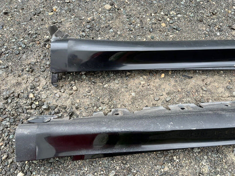 Sideskirts Side Skirts Rocker Panels Moldings Trims Black 14-18 BMW F85 X5M