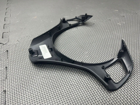 08-13 BMW E90 E92 E93 M3 Lower Steering Wheel Trim Cover Plate Black