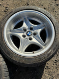 1998-2002 BMW Z3M Roadster Coupe 17" Staggered Style 40 Road Star Wheels Set OEM