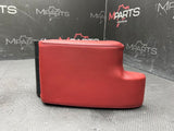 2001-2006 BMW E46 M3 Center Console Armrest Arm Rest Imola Red Genuine Leather
