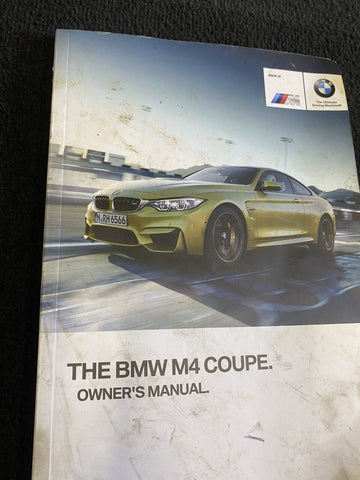 OEM BMW 15-20 F82 M4 OWNERS MANUAL BOOK
